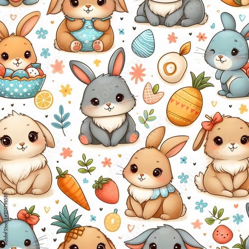 Children's wallpaper. 