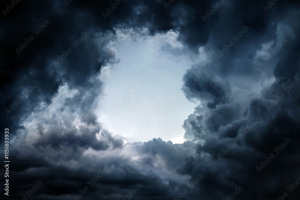 Hole in the Storm Clouds