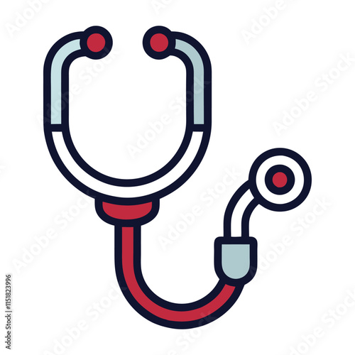 Stethoscope Vector Design for Healthcare. photo