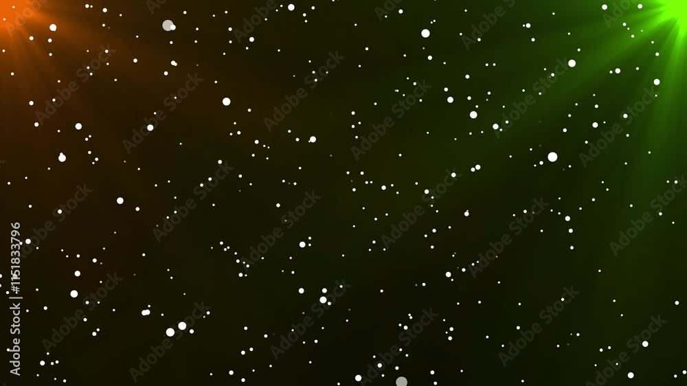 Background of zooming, looping neon lines animation on black background.cc particle world black background animation white color effect, ribbon,  firework,