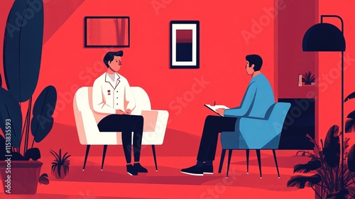 Empathy in Medicine: A Doctor Explains Diagnosis to Patient 