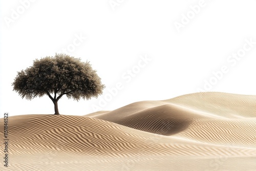 Fototapeta Naklejka Na Ścianę i Meble -  Lone Tree in Sand Dunes