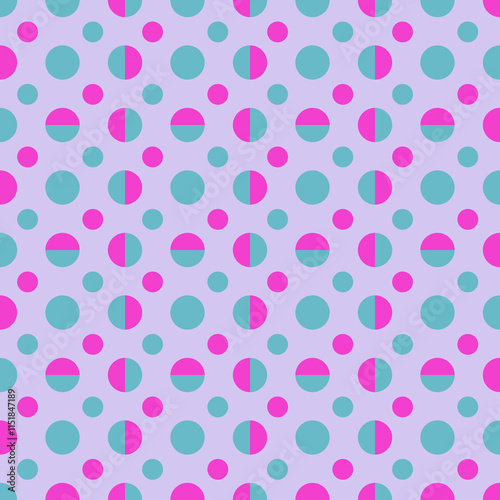 Beautiful seamless pattern design by geometric 