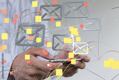 Online people network. Usin...