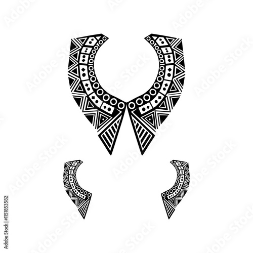 Collar design for kameez 