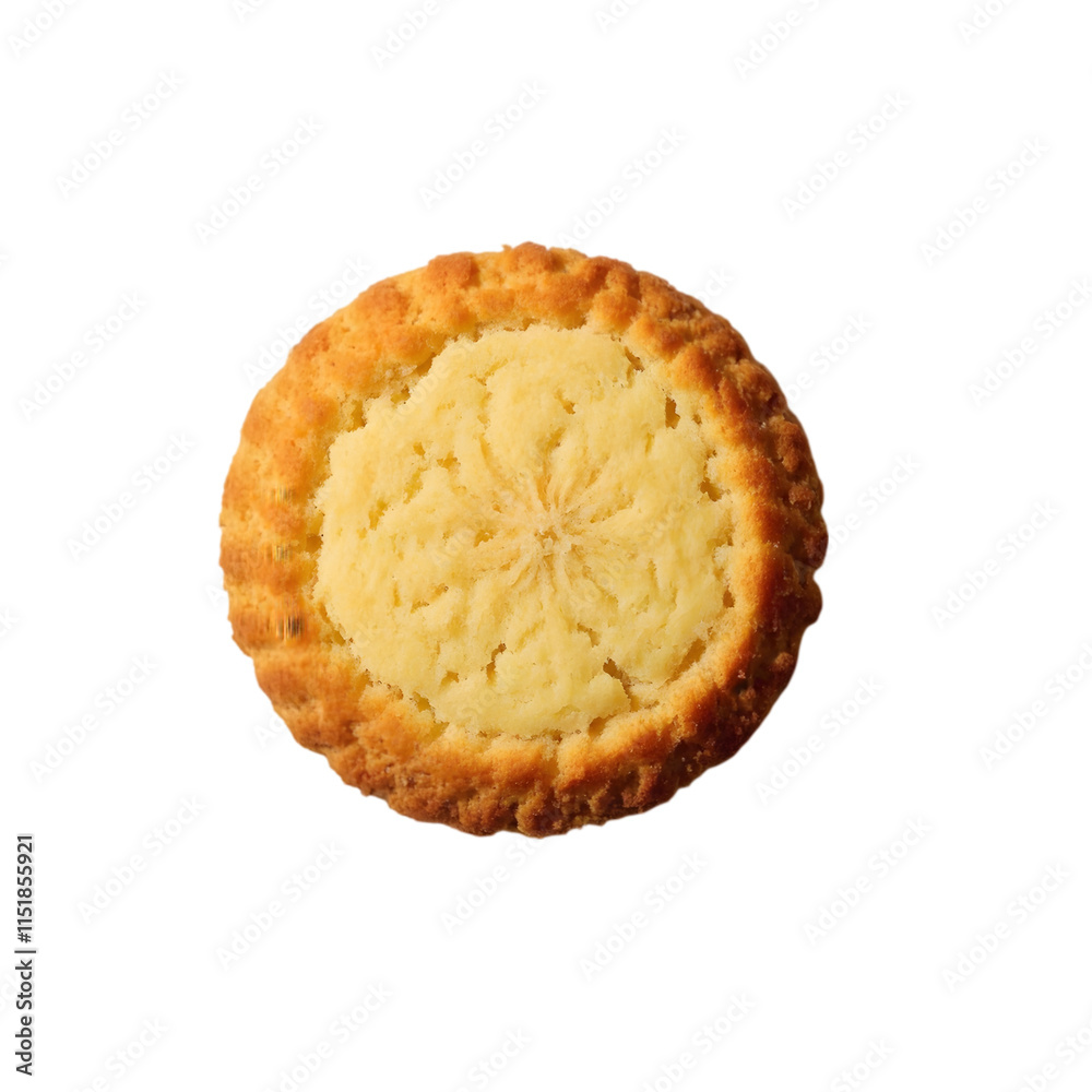 Sweet Shortbread Cookie on transparent background Sweet Shortbread Cookie on transparent background