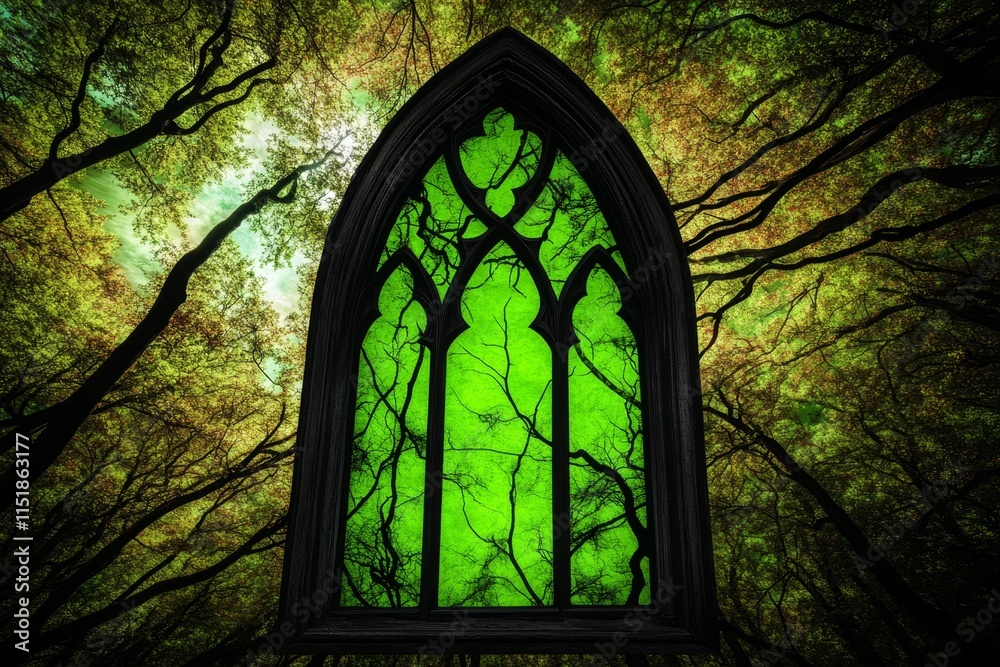 A haunting graph glowing in eerie green, with twisted vines and shadowy shapes encircling the bars in a gothic design A haunting graph glowing in eerie green, with twisted vines and shadowy shapes encircling the bars in a gothic design