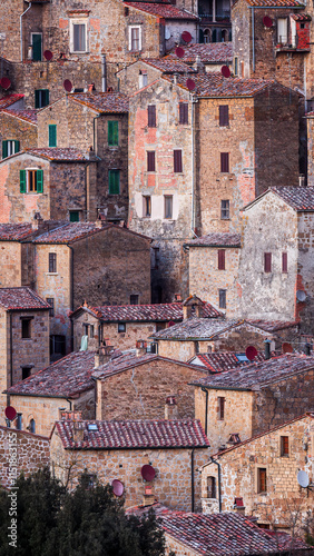 Sorano is a tuff rock town in Tuscany, Italy, carved into cliffs with ancient stone houses, narrow alleys, and rich Etruscan history. Surrounded by lush nature, it offers breathtaking views.