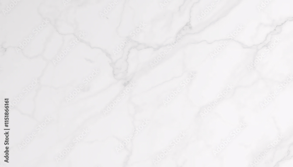 Obraz premium Natural White Marble Surface with Delicate Gray Veining for Luxury Design