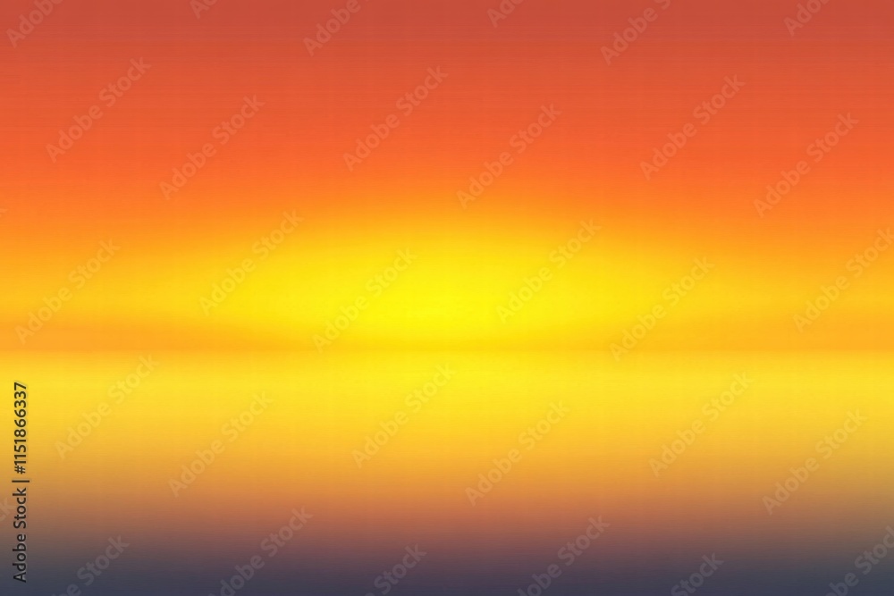 Naklejka premium Warm Sunset Gradient