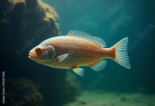 fish in aquarium photo