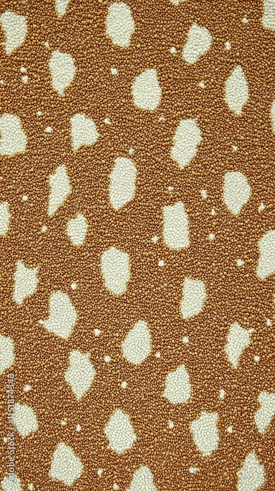 Brown Textured Background With White Spots Brown Textured Background With White Spots