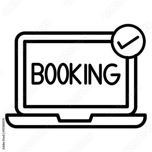 Hotel Booking Icon