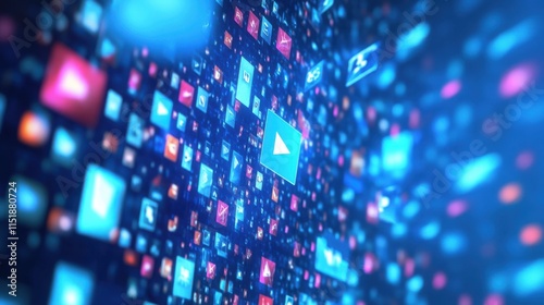 Wallpaper Mural A World Connected: The Power of Digital Media and Cloud Technology Torontodigital.ca