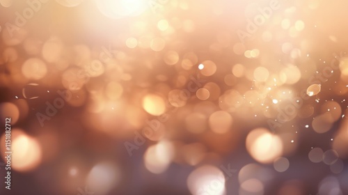 Wallpaper Mural photograph of Subtle bokeh-style light animations shimmering softly over a warm gradient background, ideal for romantic themes. Torontodigital.ca