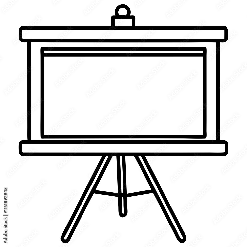 Line Art Vector Design for Presentation Board Line Art Vector Design for Presentation Board