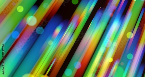 Abstract Colorful Lights photo