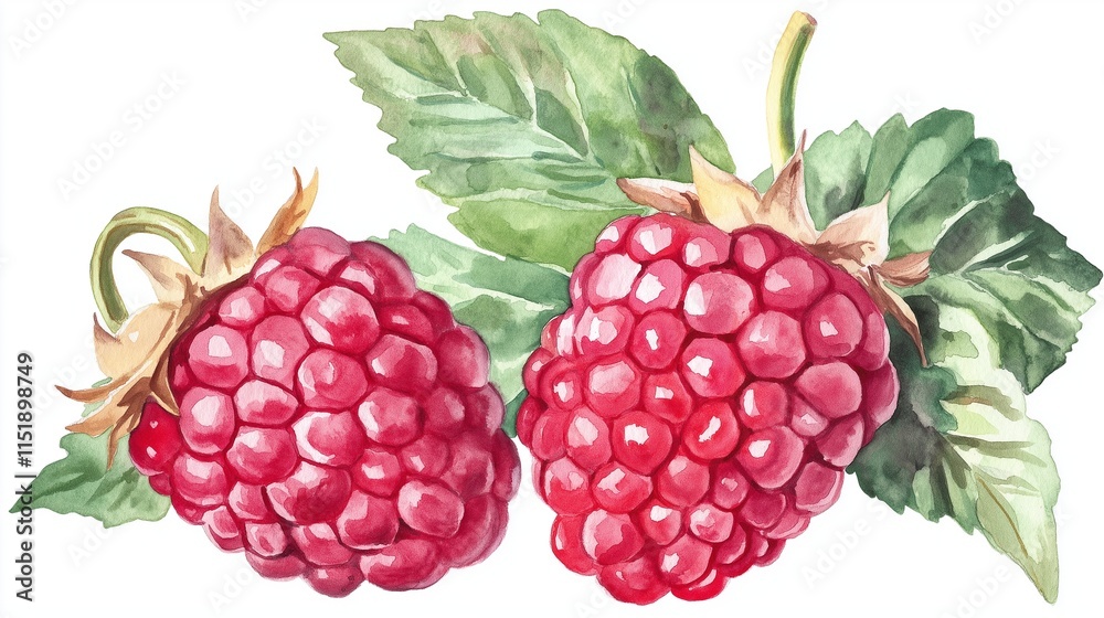 berries of a raspberry berries of a raspberry