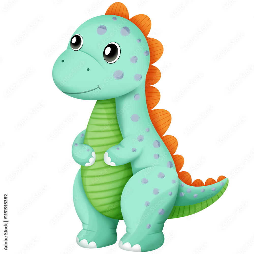 Fototapeta premium dinosaur cartoon