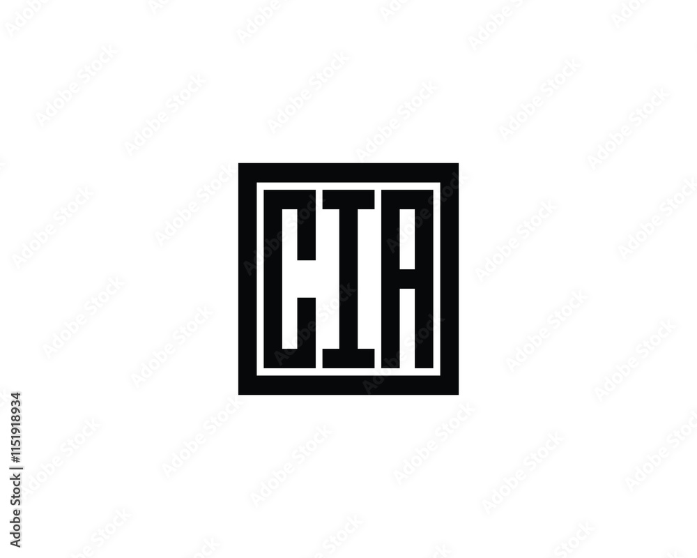 CIA logo design vector template. CIA CIA logo design vector template. CIA
