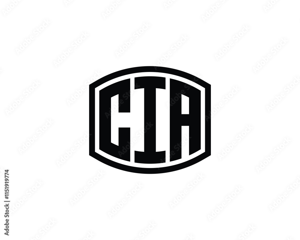 CIA logo design vector template. CIA CIA logo design vector template. CIA