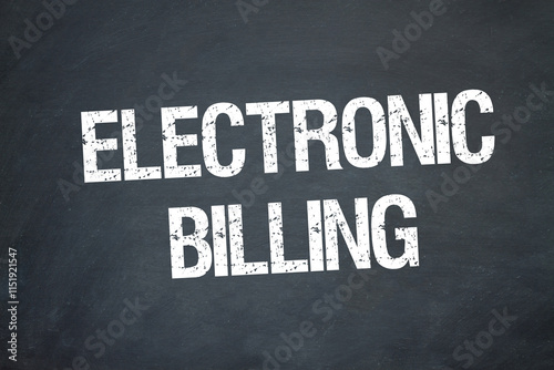 Electronic Billing	
 photo