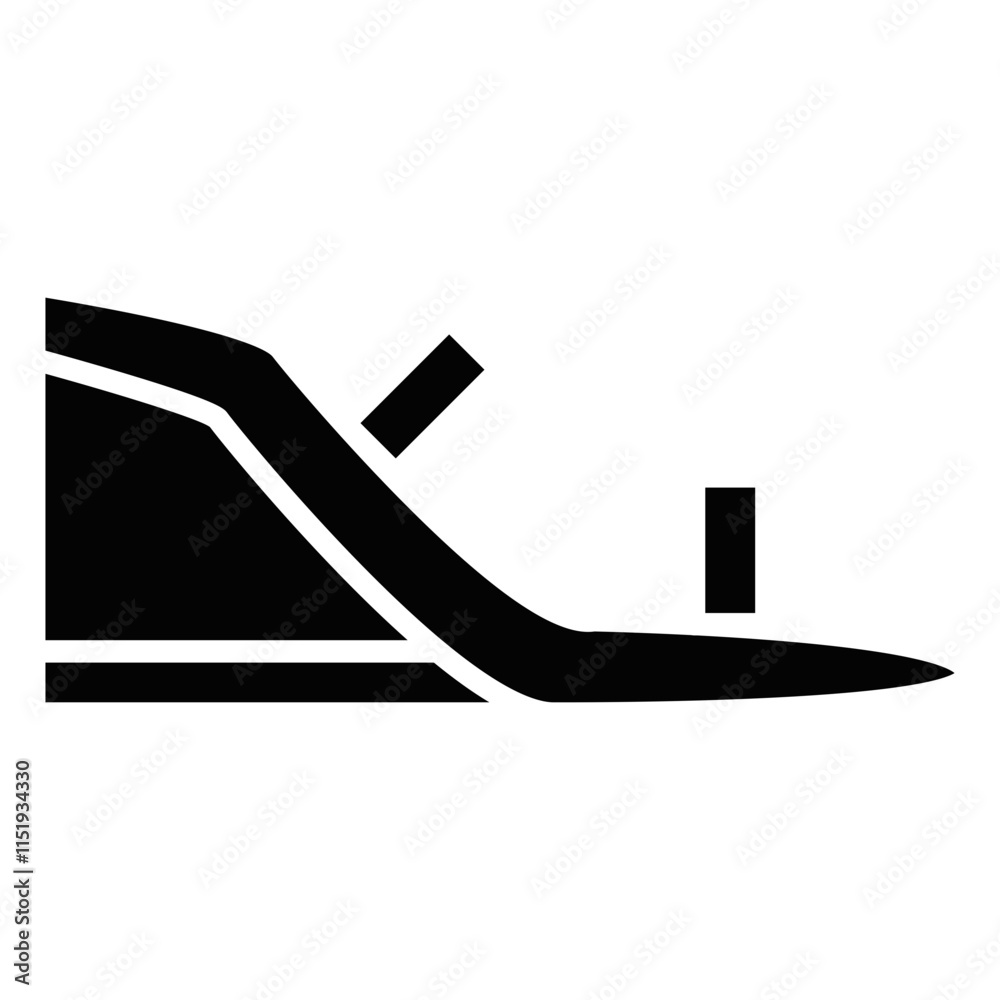 Wedge Heel Icon Wedge Heel Icon