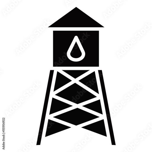 Water Tower Icon
