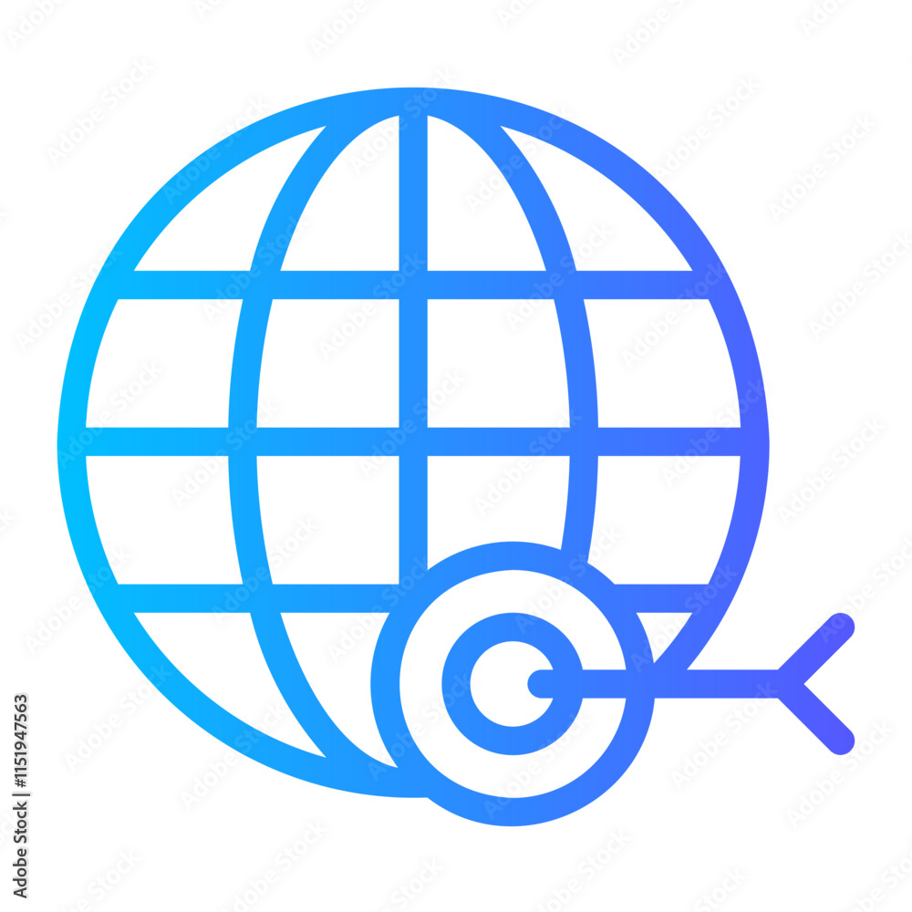 mission statement gradient icon mission statement gradient icon