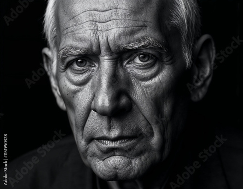 Portrait of a Wise Old Man