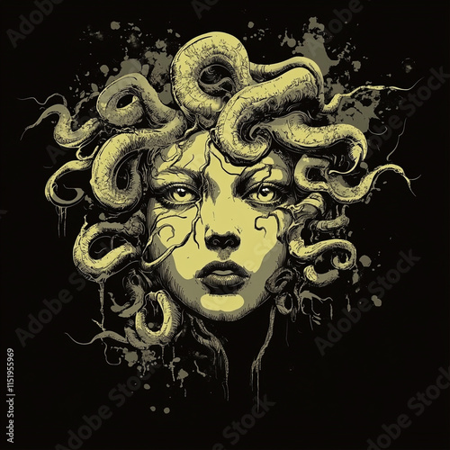 Medusa illustration