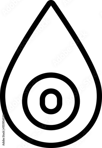 Blood Drop Type O