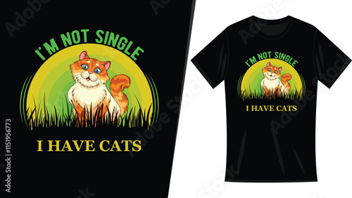 cat t shirt design, t shirt 