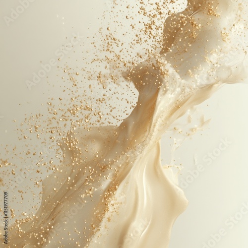 An abstract depiction of a female face showing exhaustion and depression, combining elements of overthinking and stress. photo