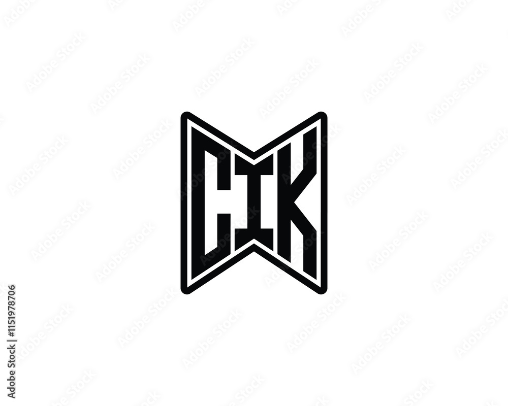 CIK logo design vector template. CIK CIK logo design vector template. CIK