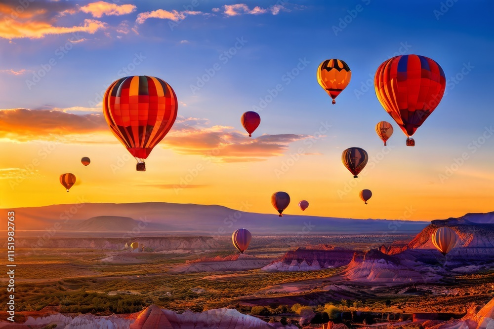 Naklejka premium 53 albuquerque international balloon fiesta usa