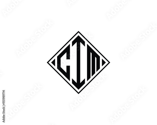 Free Download CIM logo design vector template. CIM - GFXLoad