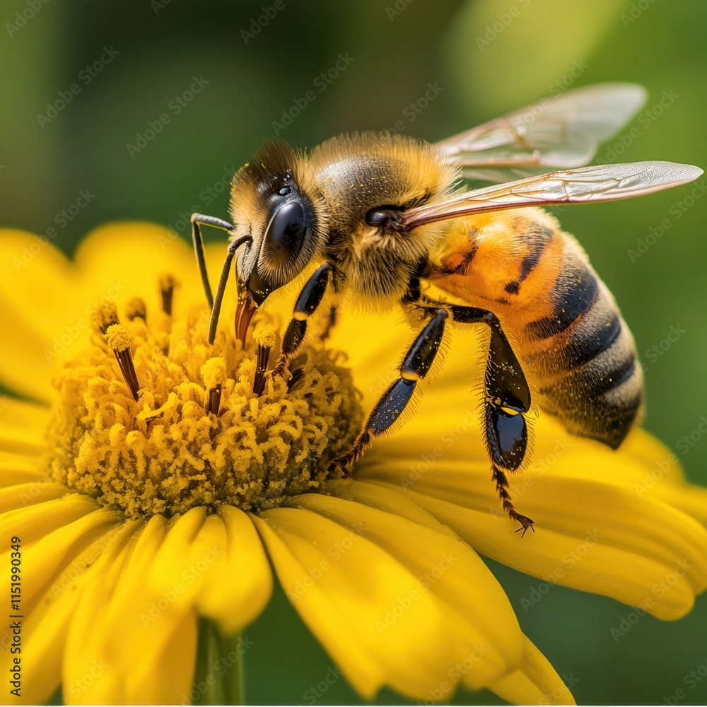 Bees actively pollinate food crops, playing a crucial role in agriculture by transferring pollen from flower to flower. Bees actively pollinate food crops, playing a crucial role in agriculture by transferring pollen from flower to flower.