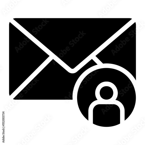 mail glyph icon