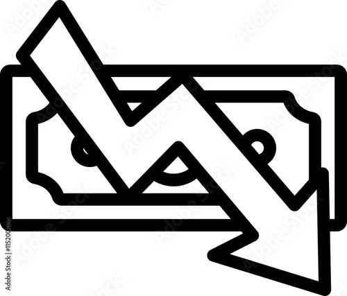 Inflation Line Icon