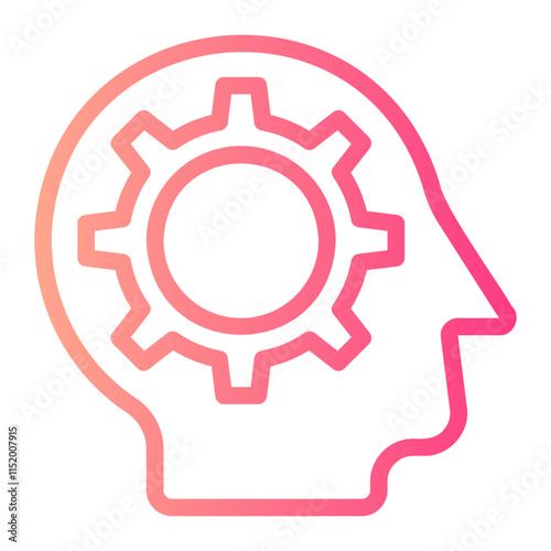 intelligence gradient icon
