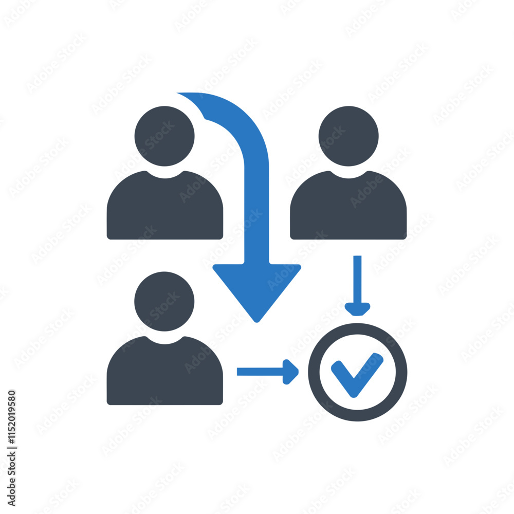 Workflow Process Icon Workflow Process Icon