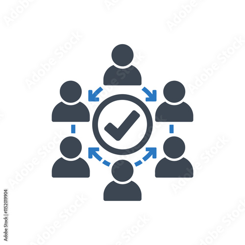 Teamwork Collaboration Icon