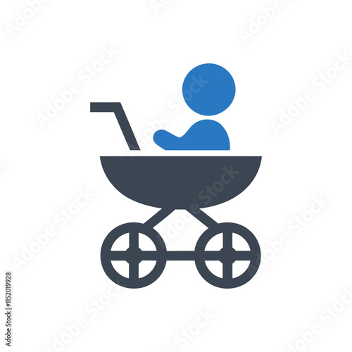 Baby Pram Icon