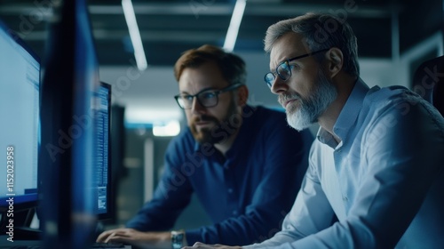 The Professionals Analyzing Data