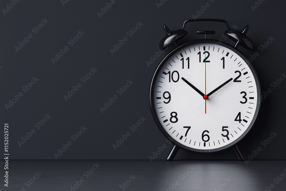 Clock face approaching midnight, time is passing fast Clock face approaching midnight, time is passing fast