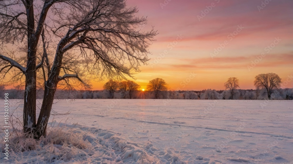 Magic of the winter sunset: snowy landscapes, mountains, forests, frozen lakes, and cozy cabins — a fairytale of nature in every moment. Magic of the winter sunset: snowy landscapes, mountains, forests, frozen lakes, and cozy cabins — a fairytale of nature in every moment.
