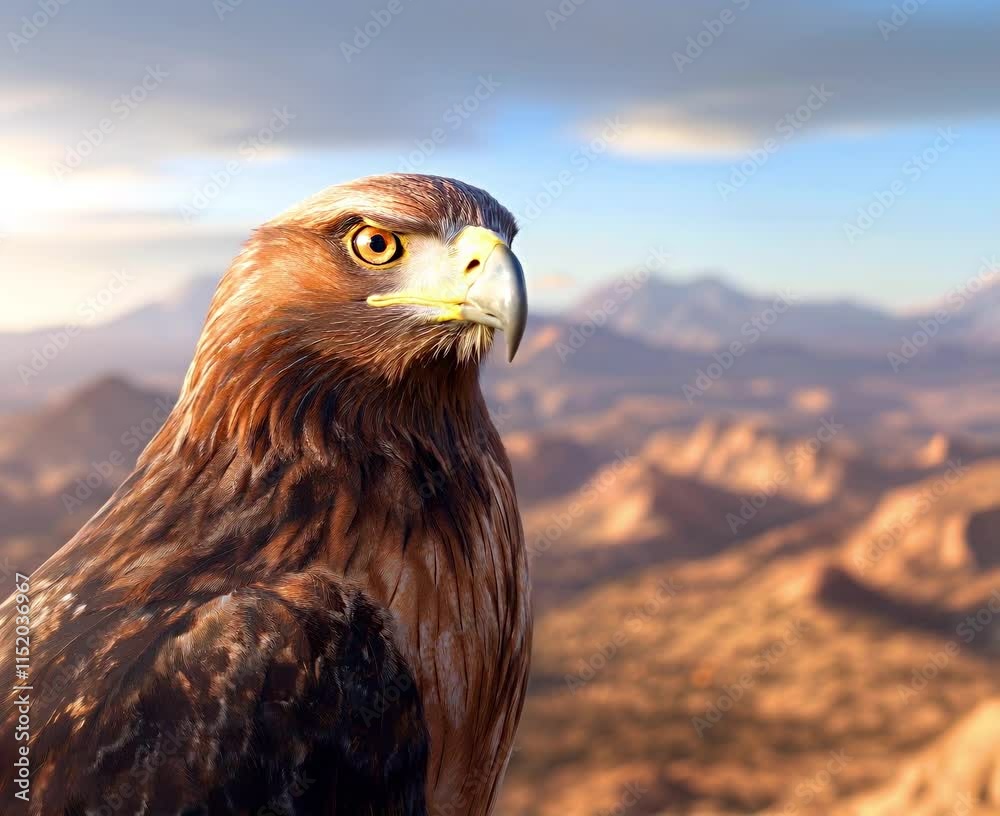 Majestic Golden Eagle Soaring High | King of the Mountains Majestic Golden Eagle Soaring High | King of the Mountains