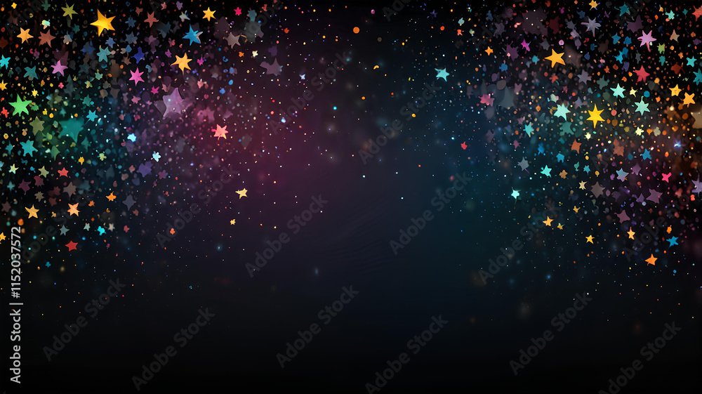 Obraz premium Abstract dark background,Abstract Blurred Colorful Gradient Mesh Background,A luxurious black background,Dark Prism Textured Abstract Background