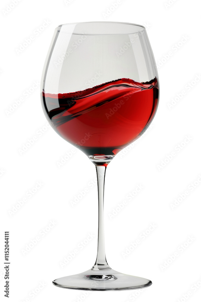 glass of red wine isolated on white or transparent background glass of red wine isolated on white or transparent background